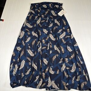 LuLaRoe Skirt NWT Feather Colorful Skirt Sz XL